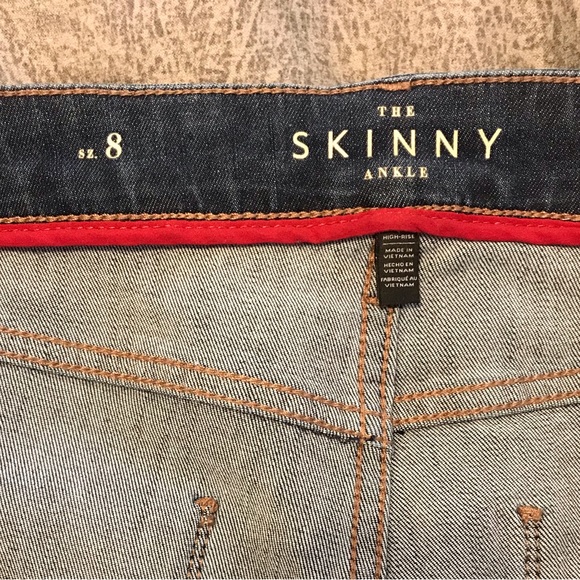 WHBM skinny ankle with bling detail - Picture 9 of 14